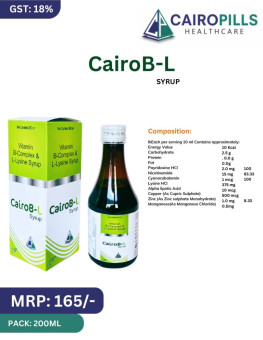 CairoB L-(SUGAR FREE)-SYRUP - Cairopills Healthcare