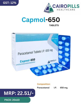 CAPMOL 650 - Cairopills Healthcare