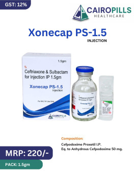 XONECAP PS-1.5-INJECTION - Cairopills Healthcare