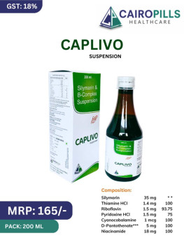 CAPLIVO (SUGAR FREE)-SYRUP - Cairopills Healthcare
