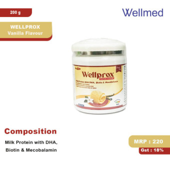 WELLPROX Vanilla Flavour - Wellmed Pharma
