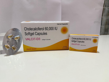 VALCIT-D3 (SOFT GEL CAP) - Health Guard India Private Limited
