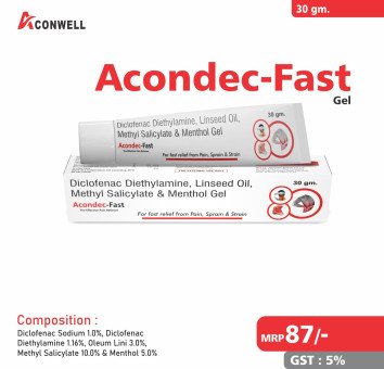 Acondec-Fast Gel - Aconwell Pharma