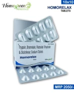 HOMORELAX - Homogreen Pharmaceuticals
