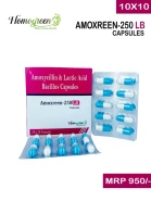 AMOXREEN-250 LB - Homogreen Pharmaceuticals