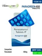 PARAGREEN-650 - Homogreen Pharmaceuticals