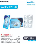 AXCLAV 625 LB - Wellmed Pharma
